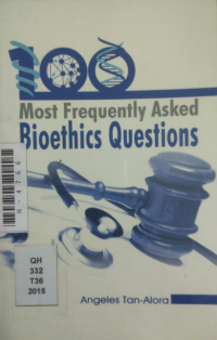 Image of 100 Most Frequently Ask Bioethics Questions