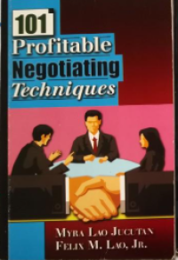 Image of 101 Profitable negotiating techniques