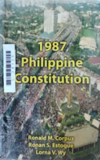 Image of 1987 Philippine constitution