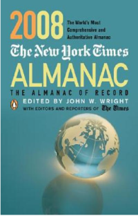 Image of 2008 The New York times almanac, the almancac of record