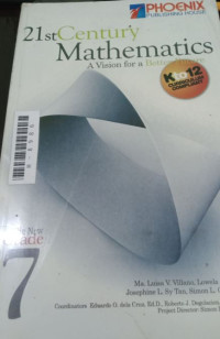 Image of 21st century mathematics a vision for a better future (K to 12) grade 7