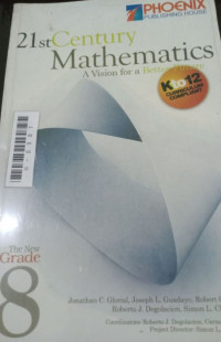 Image of 21st century mathematics a vision for a better future (K to 12) grade 8