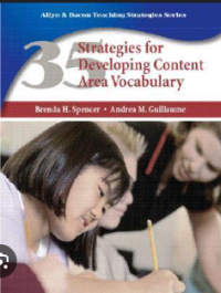 Image of 35 strategies for developing content area vocabulary