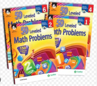 50 leveled math problems