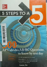 Image of 500 ap calculus ab/ Bc Questions to know test day