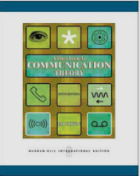 Image of A first look at communication theory