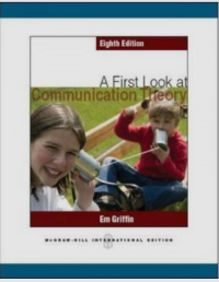 Image of A first look at communication theory