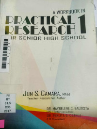 Image of A workbook in practical research1 for senior high school