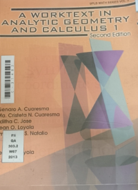 A worktext in analytic geometry and calculus 1