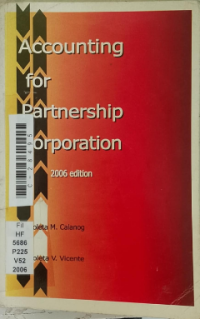 Image of Accounting for partnership corporation