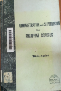 Image of Administration and supervision for Philippine schools
