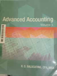 Image of Advanced accounting