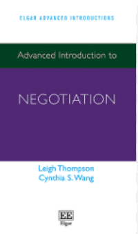 Advanced introduction to negotiation
