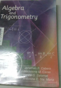 Image of Algebra and Trigonometry