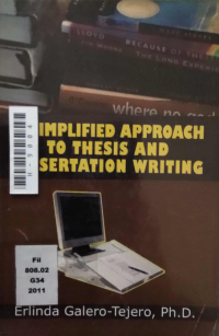 Amplified Approach To Thesis and Dissertation Writing