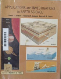 Applications and investigations in earth science
