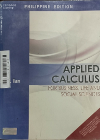 Image of Applied calculus: for business, life and social sciences