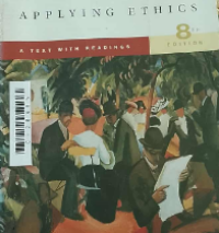 Image of Applying ethics: a text with reading