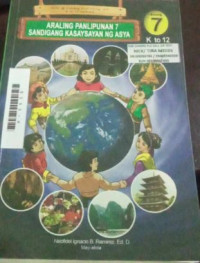 Image of Araling Panlipunan 7: Sandigang Kasaysayan ng Asya