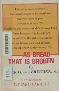 Image of As bread that is broken