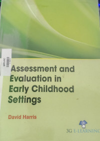Image of Assessment and evaluation in early childhood settings