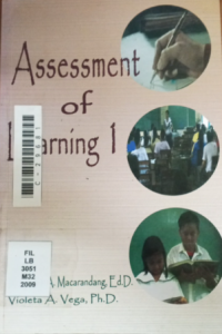 Image of Assessment of learning 1