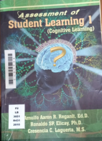 Image of Assessment of student learning 1: cognitive learning