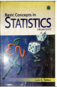 Image of Basic concepts in statistics (worktext)
