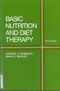 Image of Basic nutrition ands diet therapy