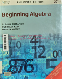 Image of Beginning algebra