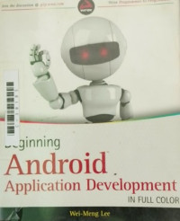 Image of Beginning android application development.