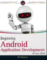Image of Beginning android application development in full color