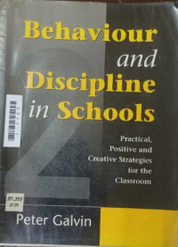 Behavior and discipline in schools