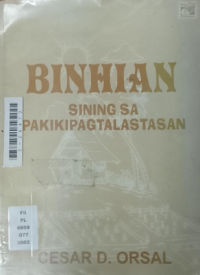 Image of Binhian sining sa pakikipagtalastasan