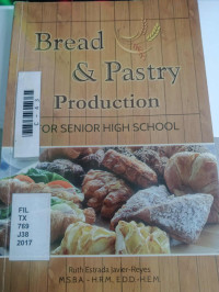 Image of Bread & pastry proudction for senior highschool