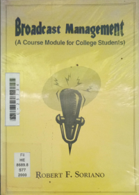 Image of Broadcast management: a course module for college students