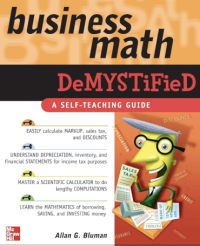 Image of Business math demystified