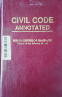 Image of Civil code annotated