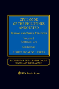 Image of Civil code of the Philippine annotated vol. 1