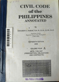 Image of Civil code of the Philippines
