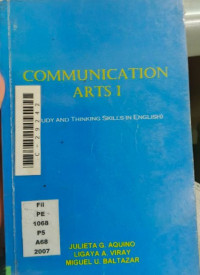Image of Communication Arts I
