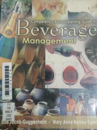 Image of Competency-based learning guide in beverage management