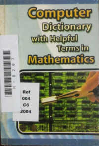 Image of Computer Dictionary With helpful Terms in Mathematics