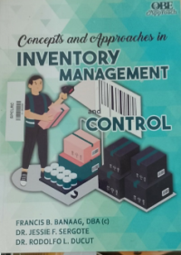 Image of Concepts and approaches in inventory management & control
