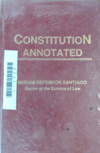 Image of Constitution annotated