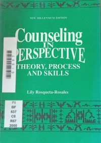 Image of Counseling in perspective : theory, process and skills book