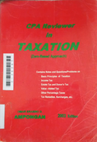 Image of CPA reviewer in taxation: zero-based approach