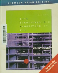 Image of Data structures and algorithms in C++