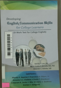 Image of Developing communication skills for college learners