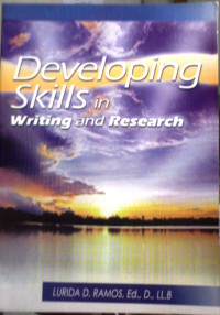 Image of Developing skills in writing and research